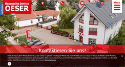 Desktop Screenshot of hausgeraeteservice-oeser.de